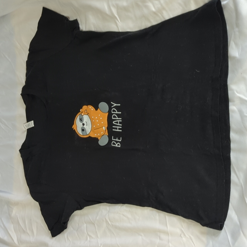 Be Happy Sloth Shirt